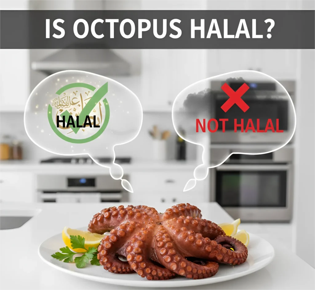 is octopus halal